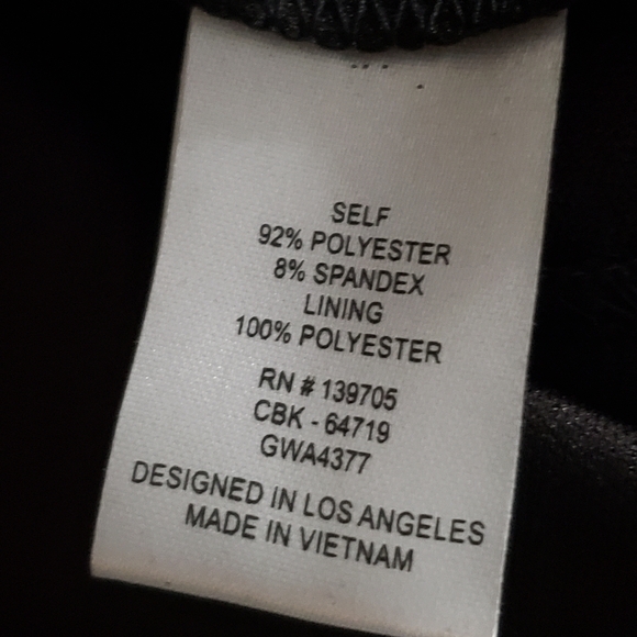 Shimmer Black Front Cut-Out Lace-Up Back Mini Dress - Picture 8 of 8